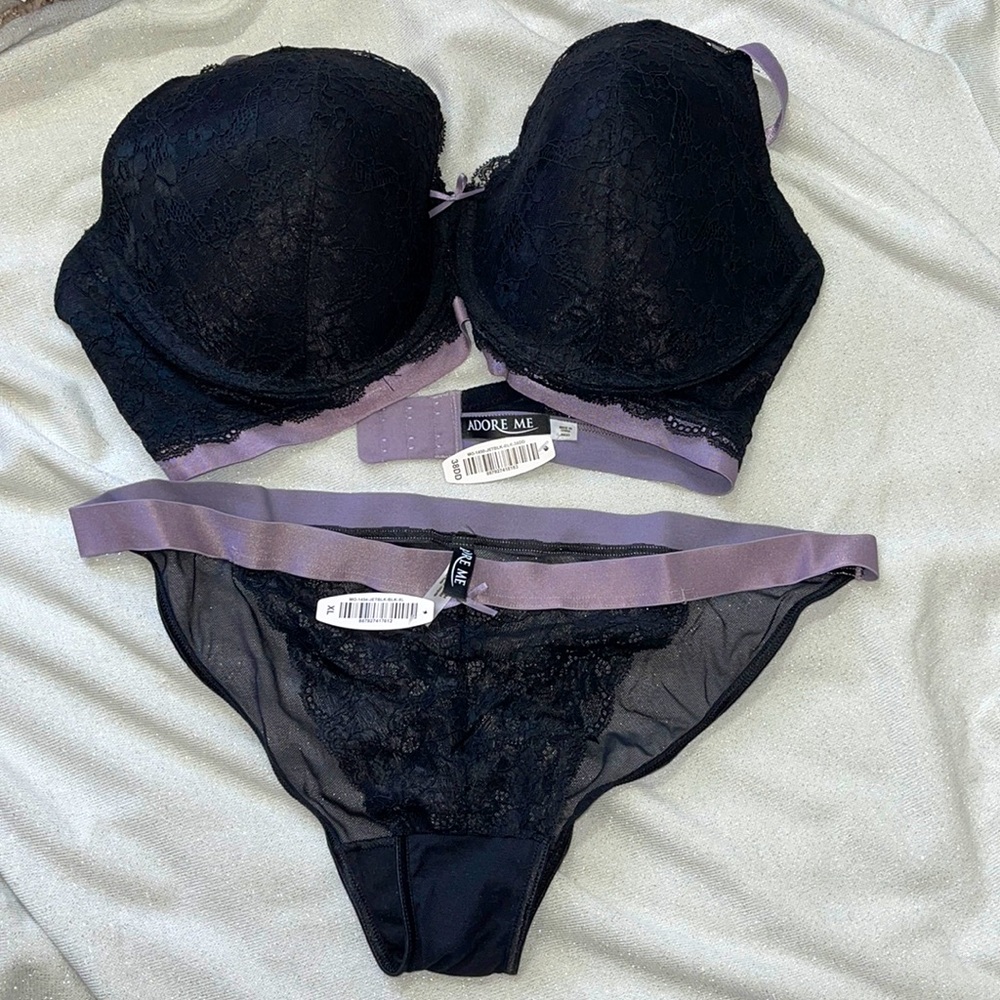 NWT Adore Me Bra and Panty Set